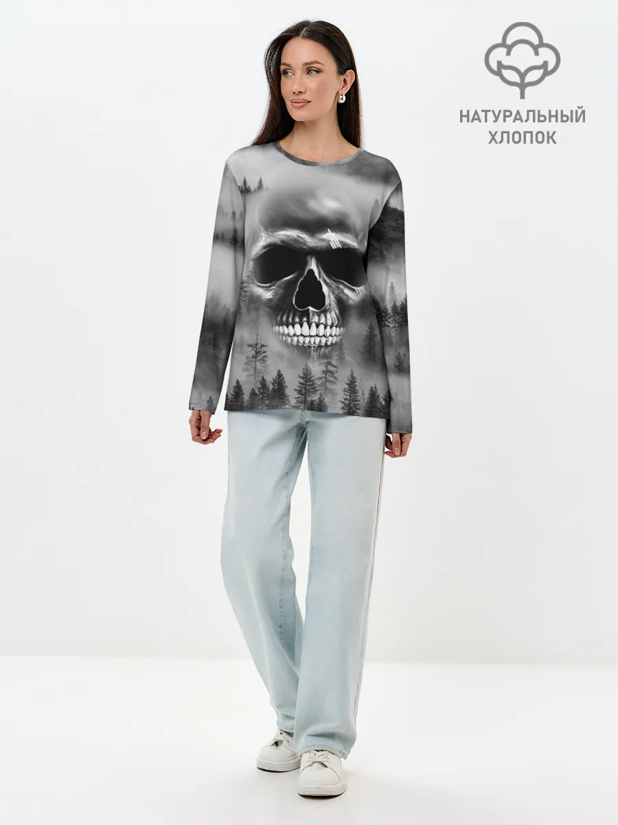 Лонгслив женский. Хлопок / Лесной Дух