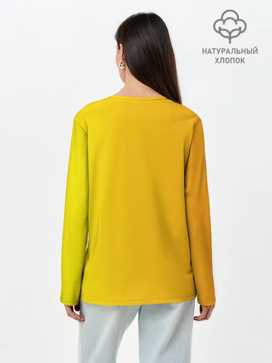 Лонгслив женский. Хлопок / Kon Bleach