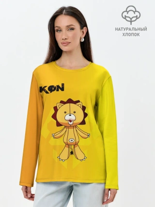 Лонгслив женский. Хлопок / Kon Bleach