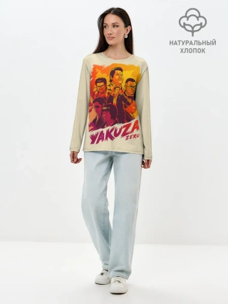 Лонгслив женский. Хлопок / Ykuza Zero