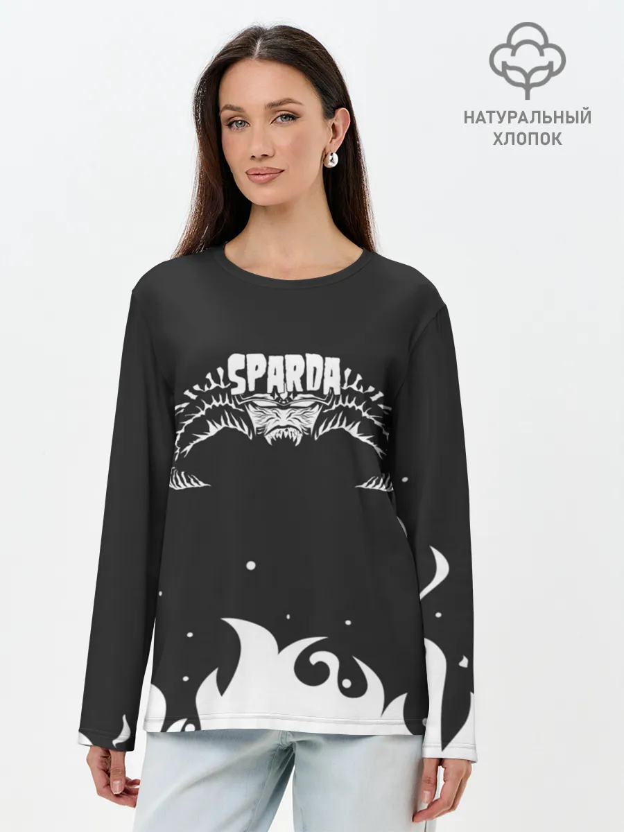 Лонгслив женский. Хлопок / Sparda
