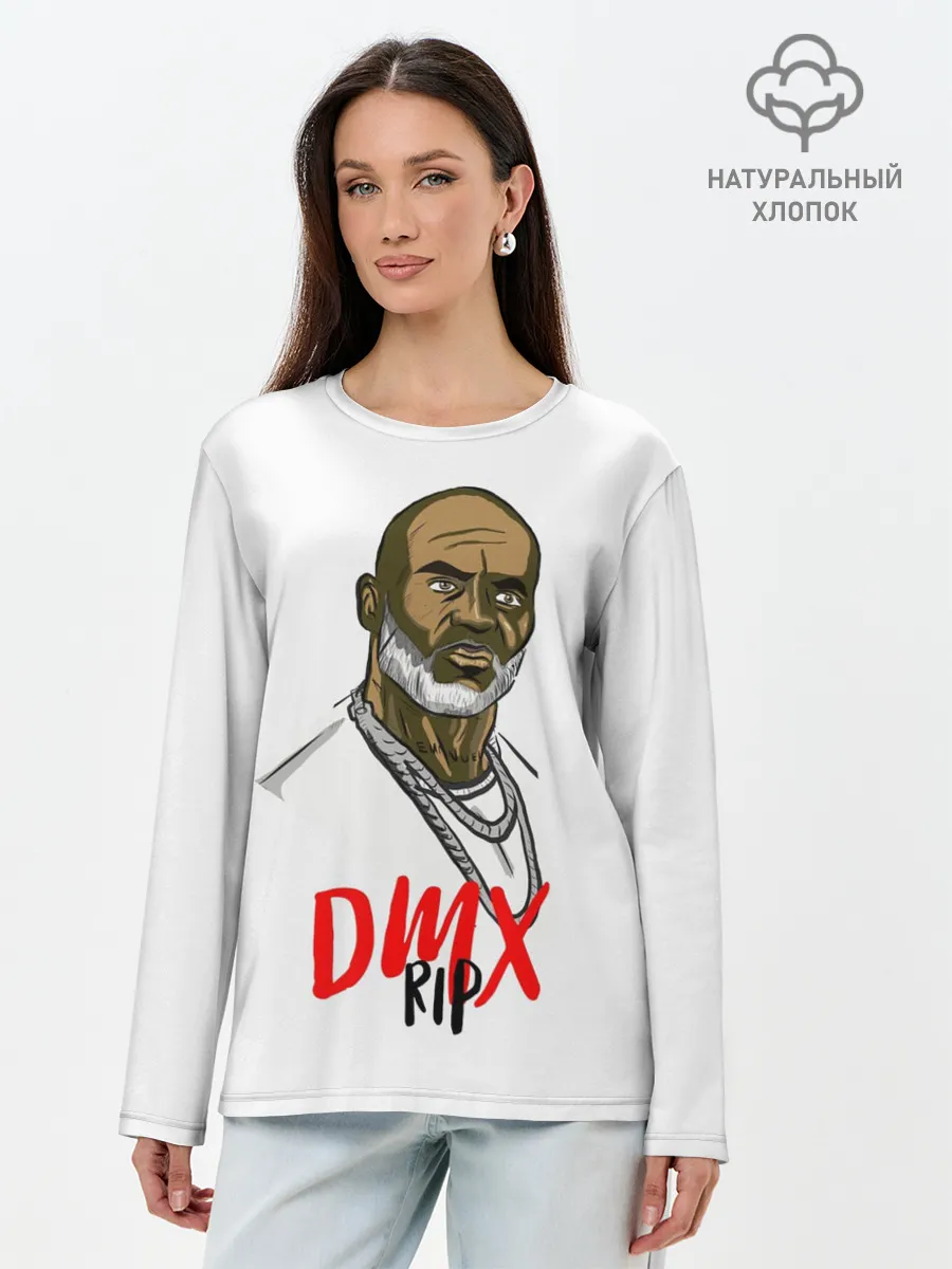 Лонгслив женский. Хлопок / RIP Эрл Симмонс