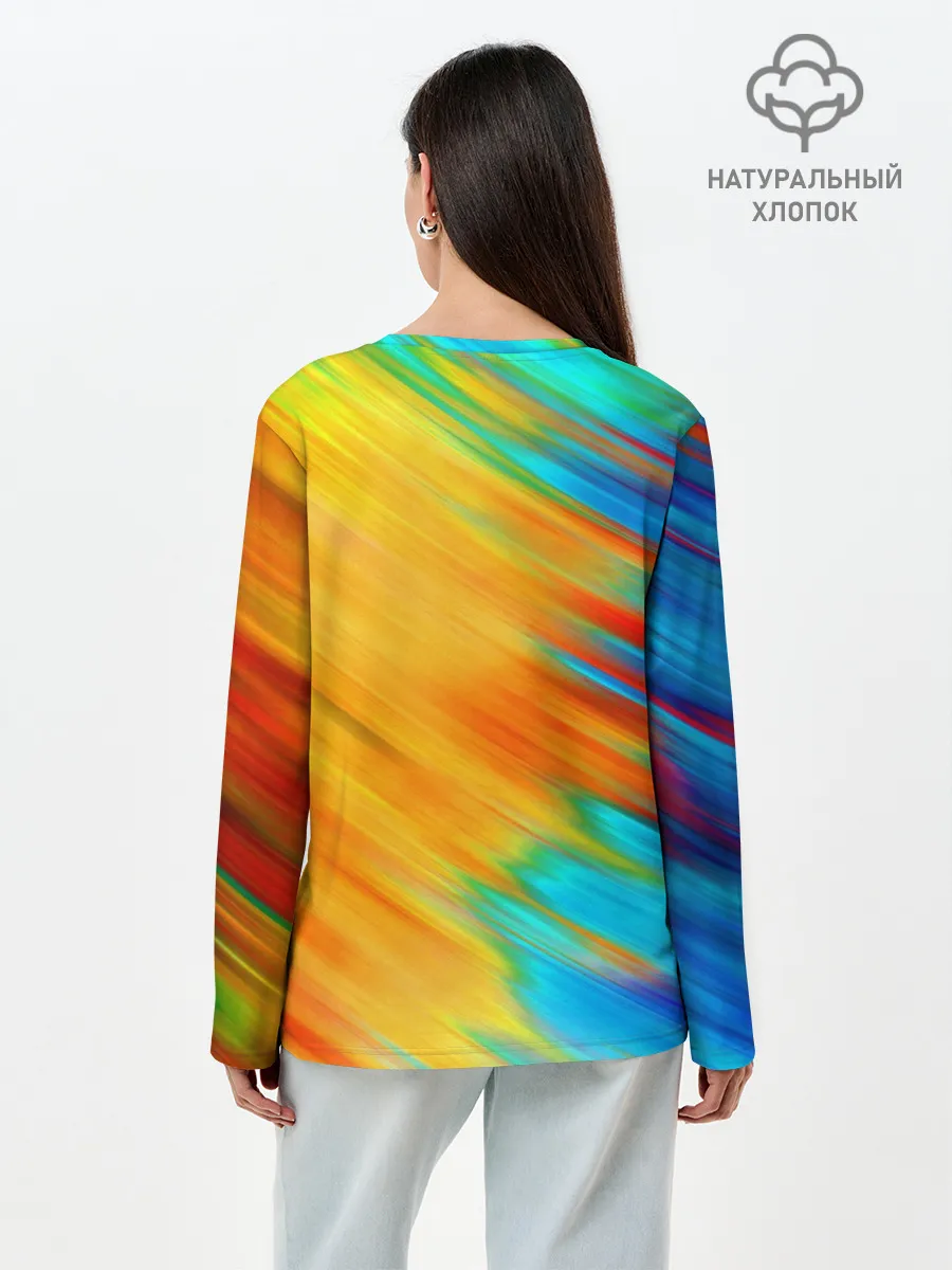 Лонгслив женский. Хлопок / Alone Astranaut