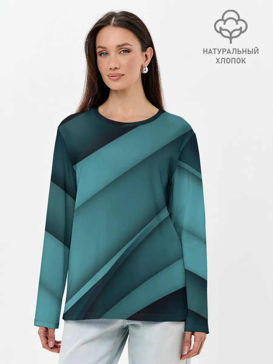 Лонгслив женский. Хлопок / VUAL