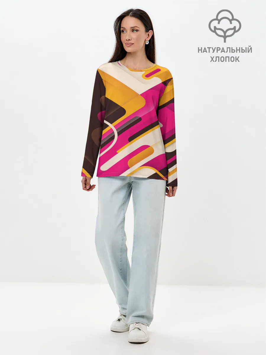 Лонгслив женский. Хлопок / Traffic