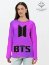 Лонгслив женский. Хлопок / BTS ЮЖНОКОРЕЙСКИЙ БОЙБЕНД