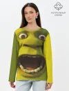 Лонгслив женский. Хлопок / Shrek | Шрек