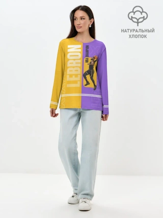 Лонгслив женский. Хлопок / LeBron