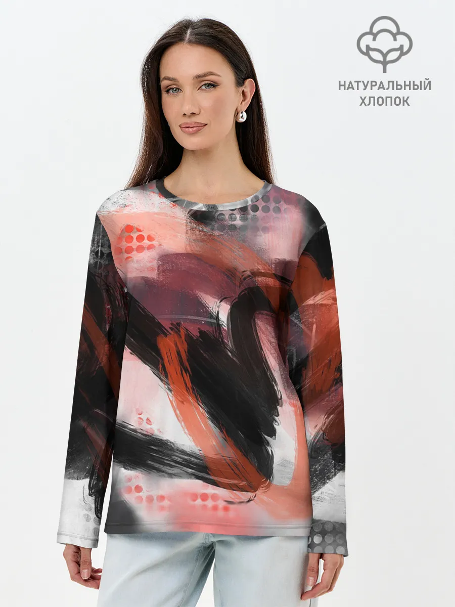 Лонгслив женский. Хлопок / MAY