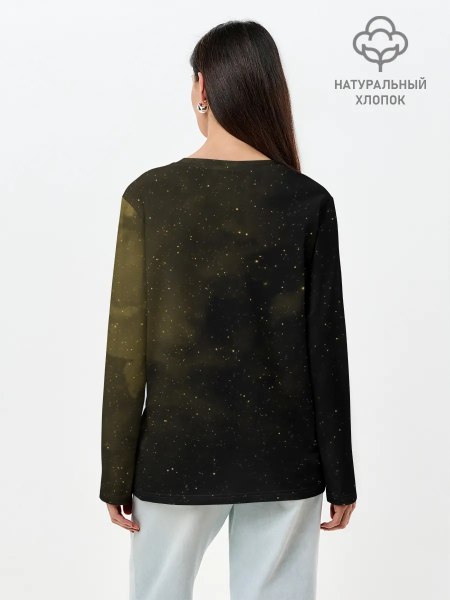 Лонгслив женский. Хлопок / Танджиро и Незуко Kimetsu no Yaiba