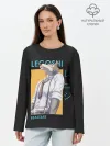 Лонгслив женский. Хлопок / Legoshi Art