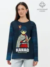 Лонгслив женский. Хлопок / KANAO Demon Slayer