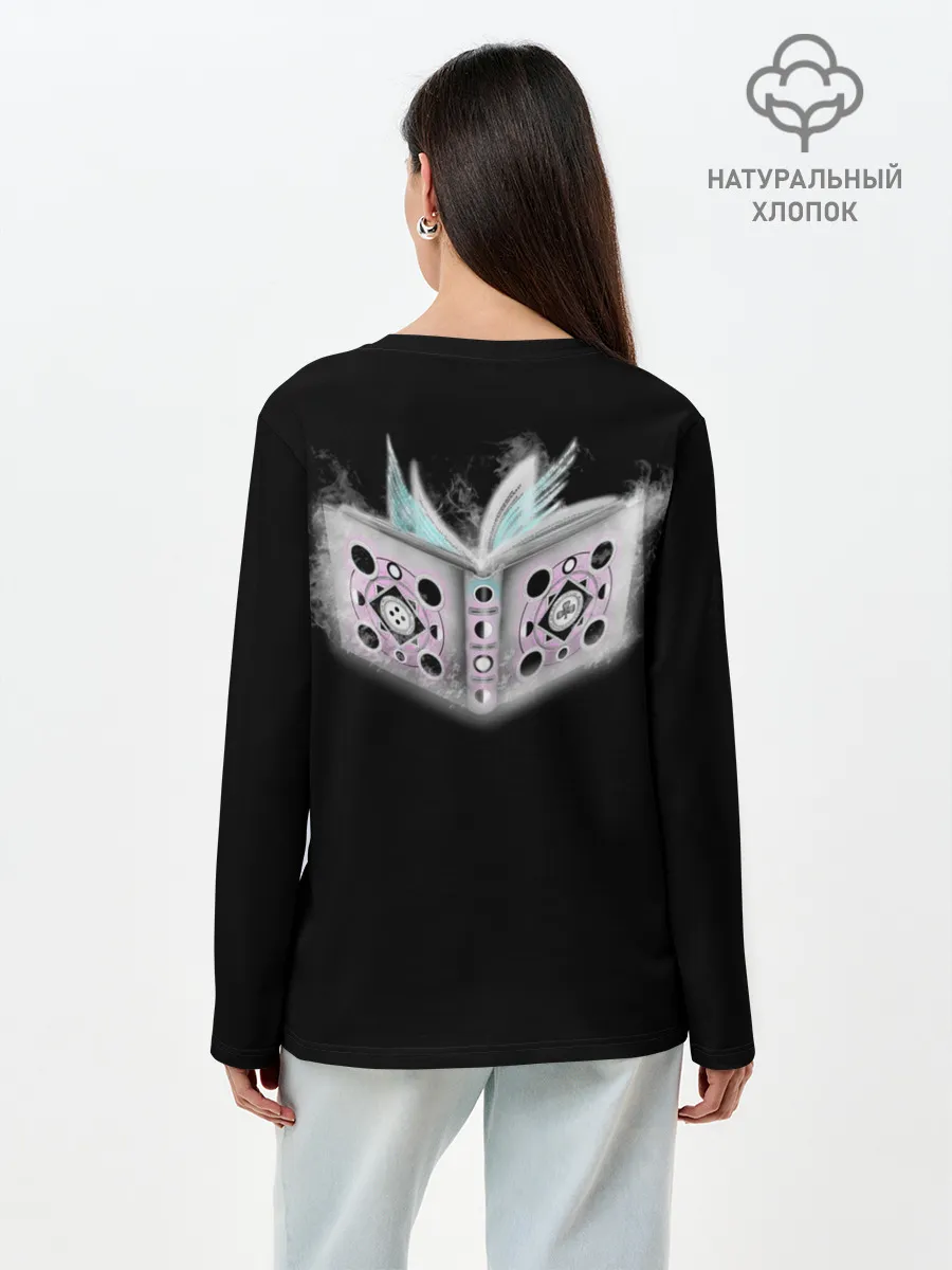 Лонгслив женский. Хлопок / Yami: Sora Ideare 3D