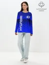 Лонгслив женский. Хлопок / HYUNDAI / ХЕНДАЙ / BLUE STYLE