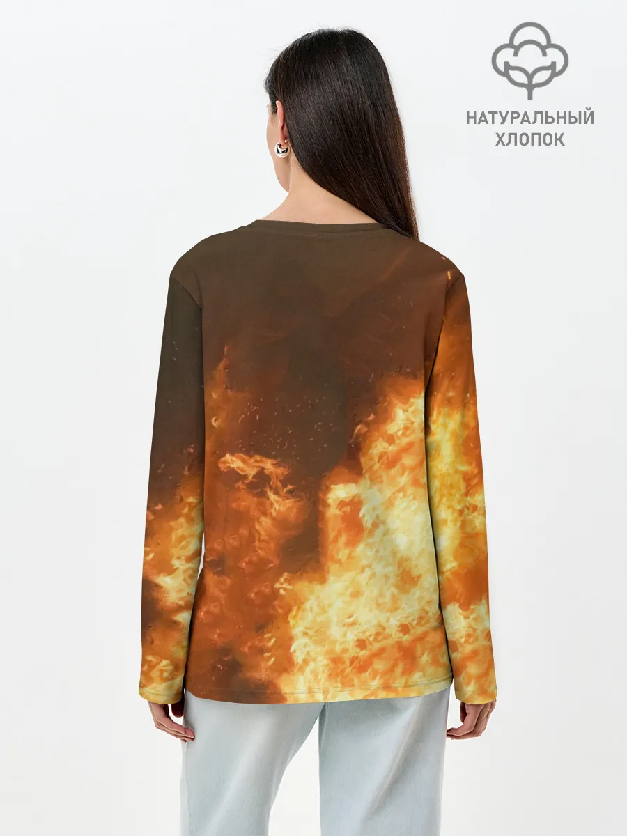 Лонгслив женский. Хлопок / MORTAL SHELL WARRIOR