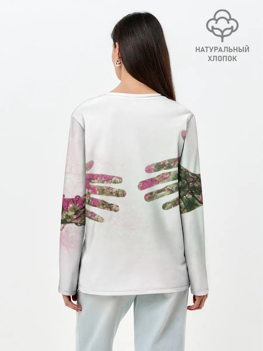 Лонгслив женский. Хлопок / HANDS