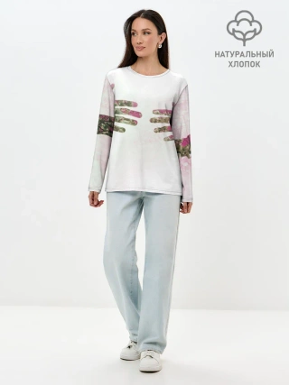 Лонгслив женский. Хлопок / HANDS