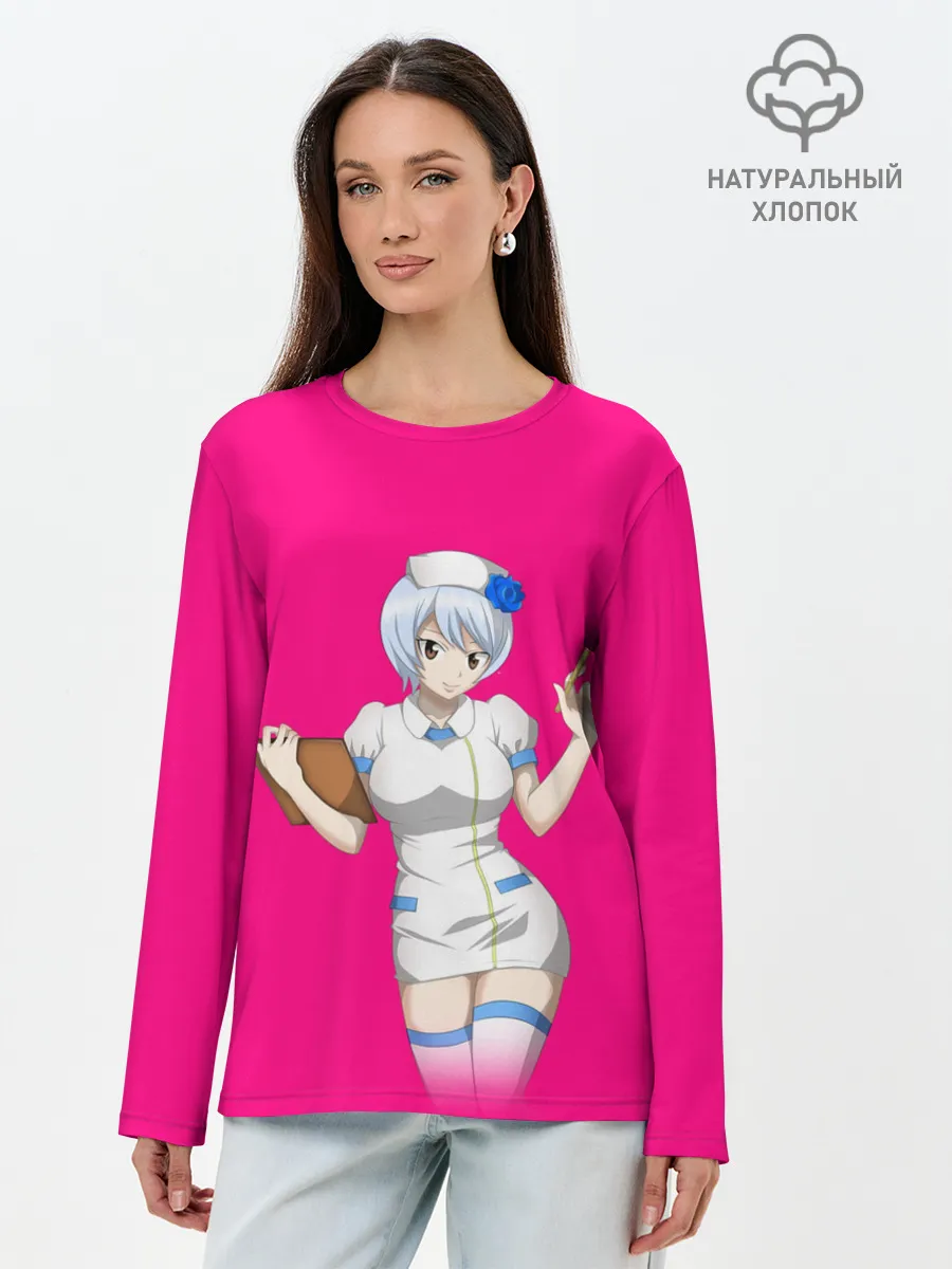 Лонгслив женский. Хлопок / Врач | Медсестра