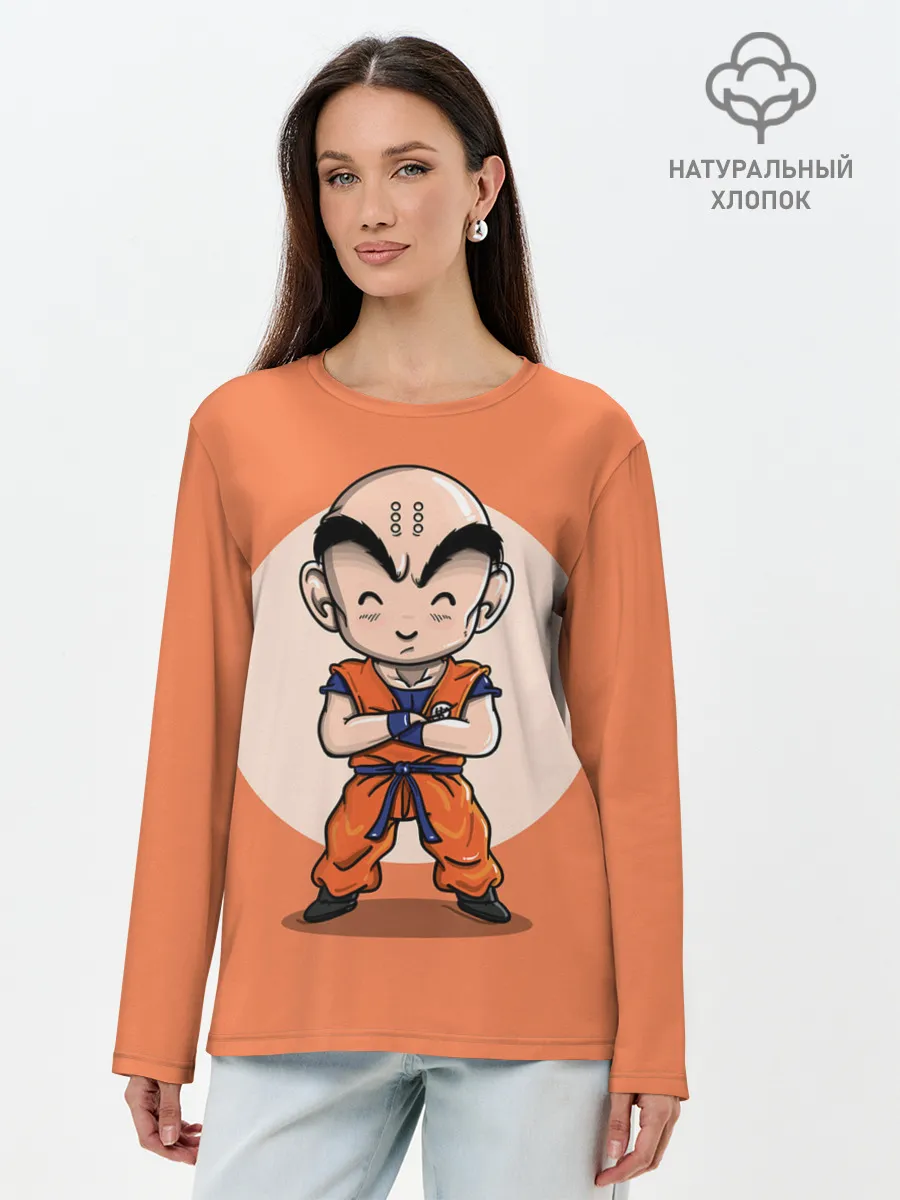 Лонгслив женский. Хлопок / Куририн