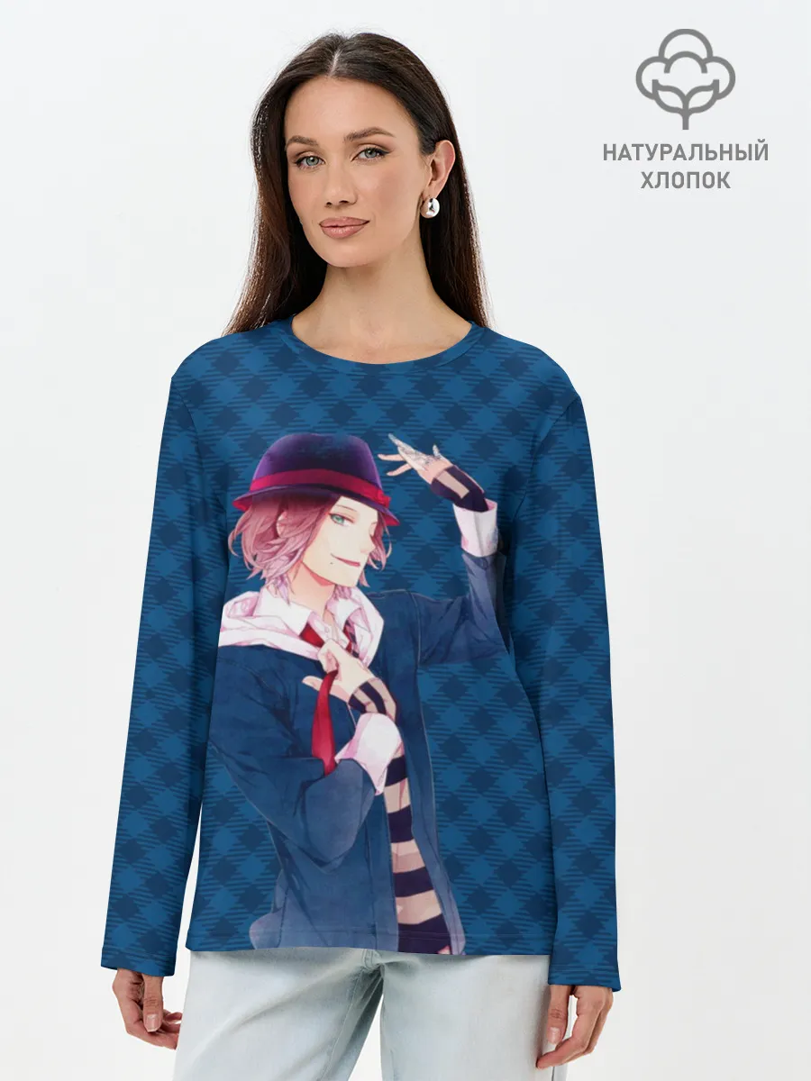 Лонгслив женский. Хлопок / Чуя Накахара