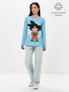 Лонгслив женский. Хлопок / Sweet Goku