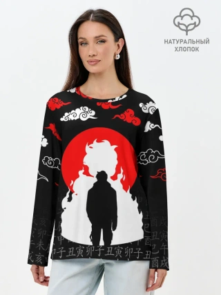 Лонгслив женский. Хлопок / СОН ДЖИН ВУ / SOLO LEVELING