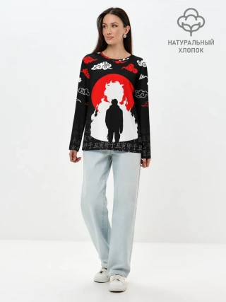 Лонгслив женский. Хлопок / СОН ДЖИН ВУ / SOLO LEVELING