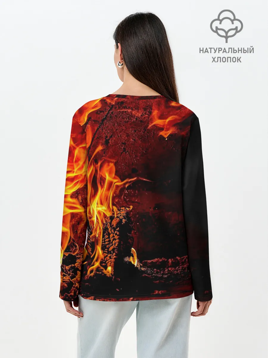 Лонгслив женский. Хлопок / Path of Exile $$$