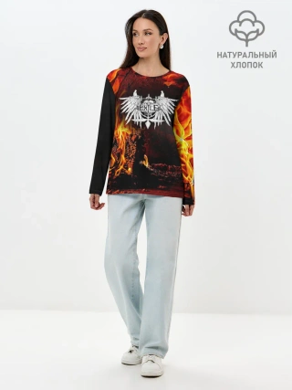 Лонгслив женский. Хлопок / Path of Exile $$$