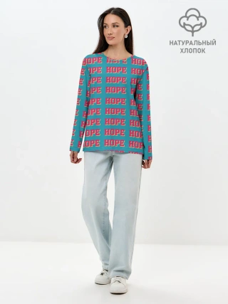 Лонгслив женский. Хлопок / BTS | HOPE