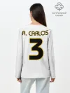 Лонгслив женский. Хлопок / Р. Карлос | футболка Реала