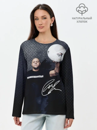 Лонгслив женский. Хлопок / Roberto Carlos | Подпись