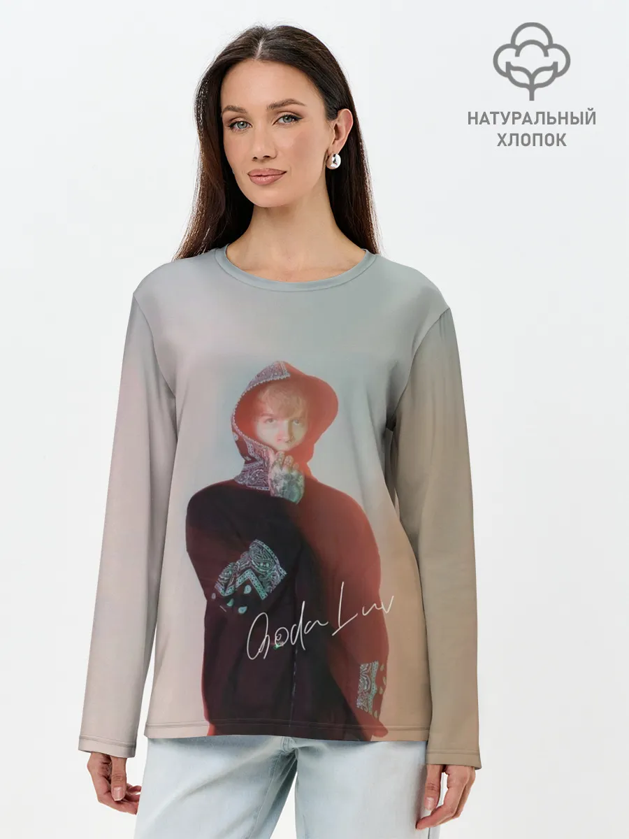 Лонгслив женский. Хлопок / SODA LUV