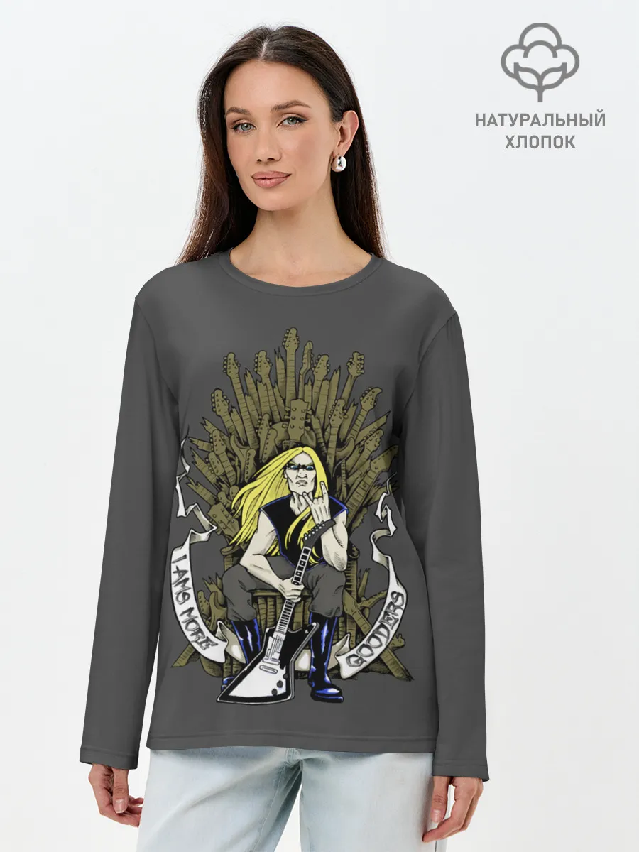 Лонгслив женский. Хлопок / Skwisgaar Skwigelf