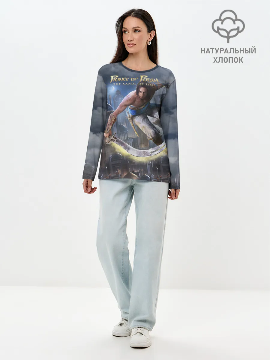 Лонгслив женский. Хлопок / Prince of Persia