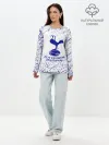 Лонгслив женский. Хлопок / tottenham.