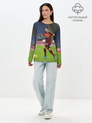 Лонгслив женский. Хлопок / Генрих Мхитарян