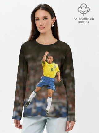 Лонгслив женский. Хлопок / Роберто Карлос