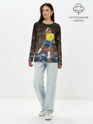 Лонгслив женский. Хлопок / Роберто Карлос