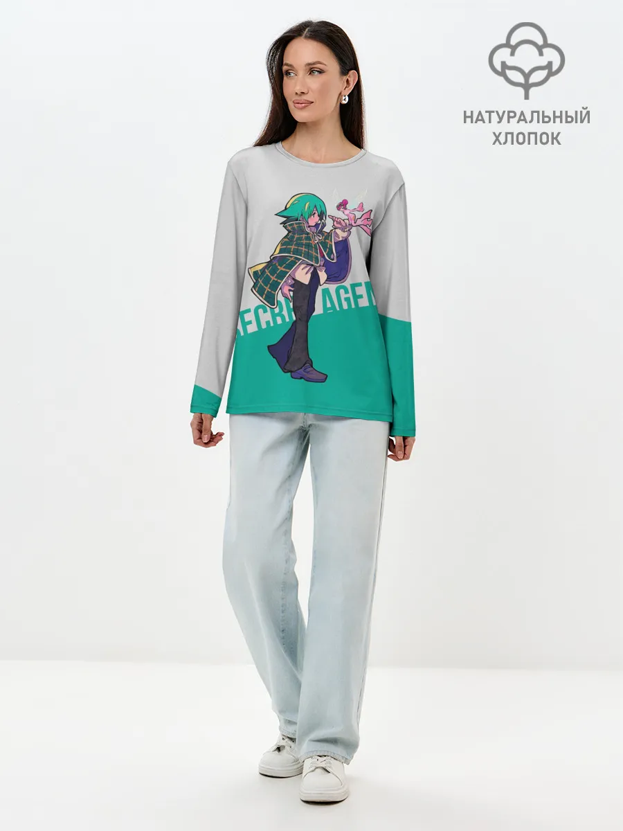 Лонгслив женский. Хлопок / Secret agent