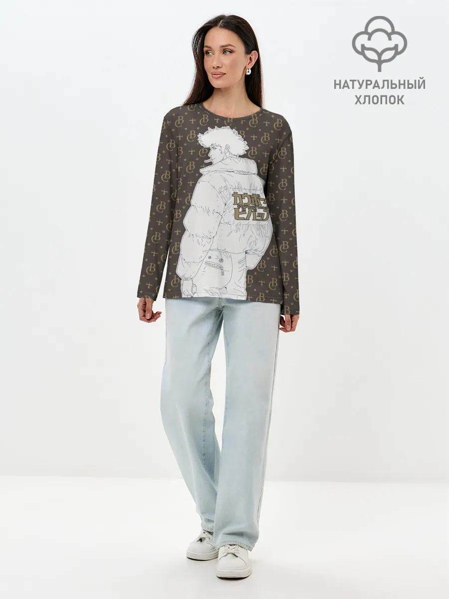 Лонгслив женский. Хлопок / Cowboy Bebop fashion