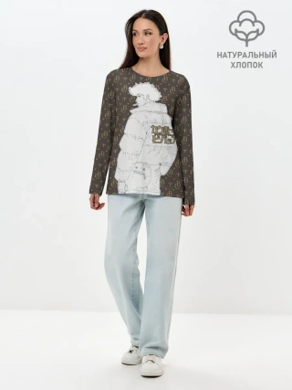 Лонгслив женский. Хлопок / Cowboy Bebop fashion