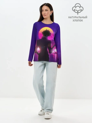 Лонгслив женский. Хлопок / Cowboy Bebop. Spike Spiegel