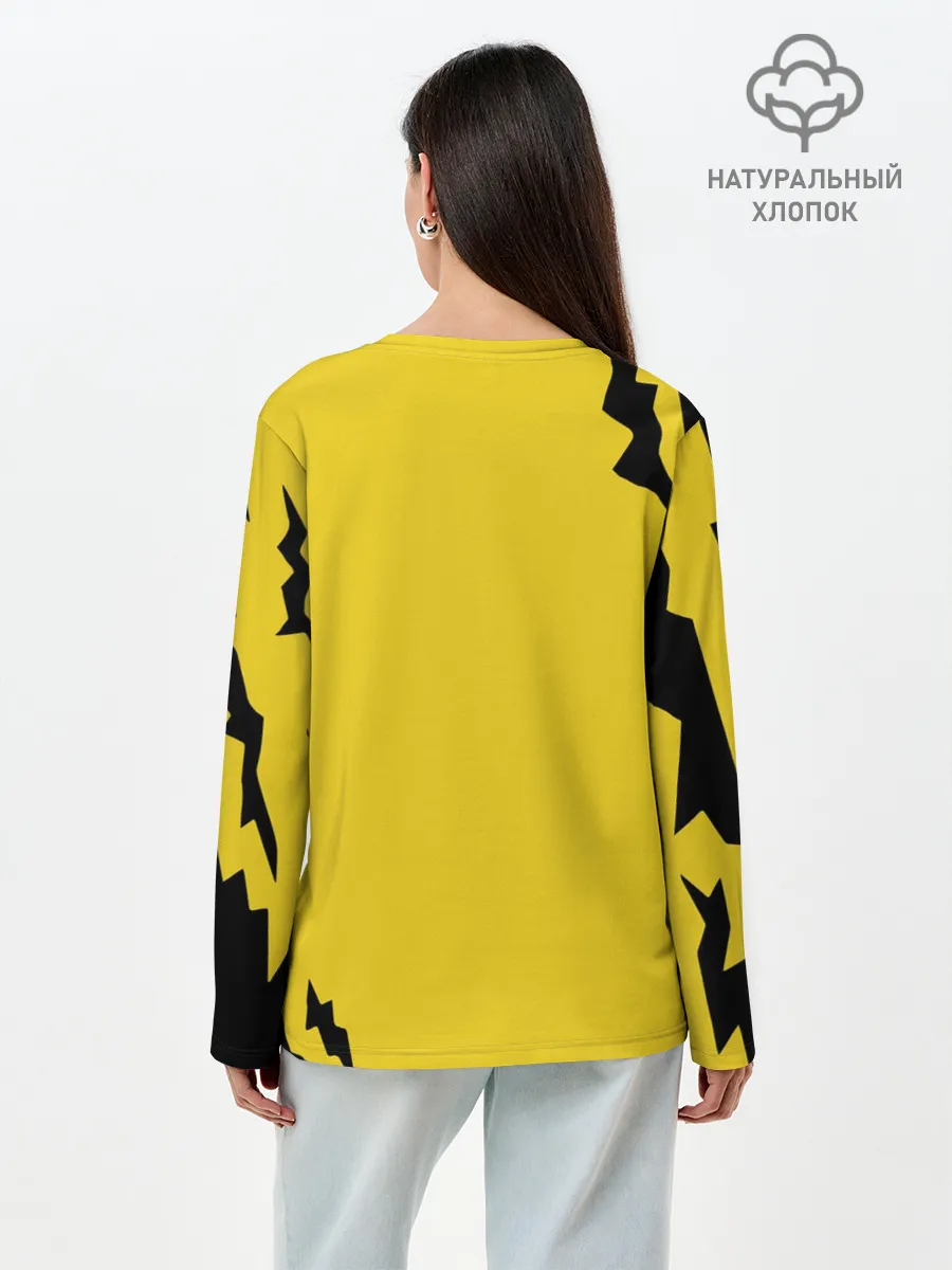 Лонгслив женский. Хлопок / ЗЛАТАН ИБРАГИМОВИЧ / ZLATAN