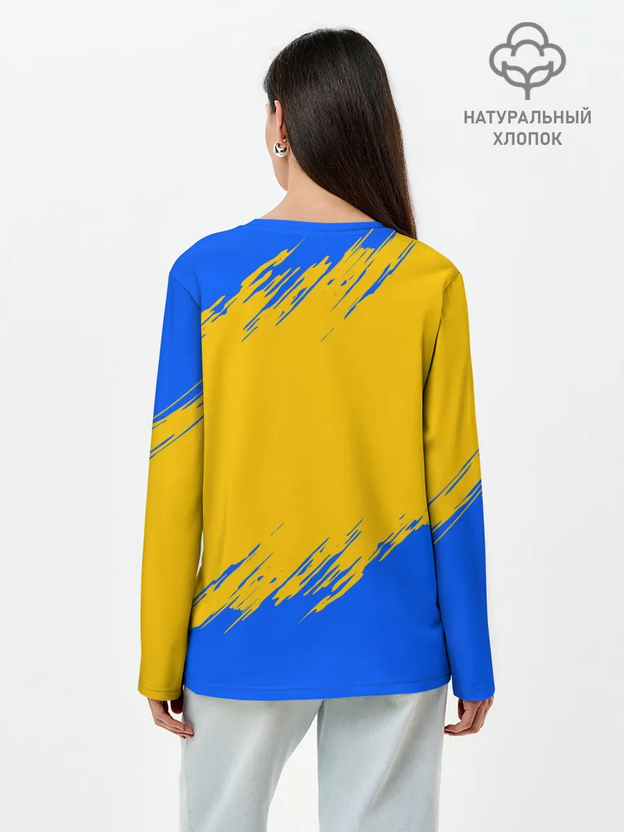 Лонгслив женский. Хлопок / ЗЛАТАН ИБРАГИМОВИЧ / ШВЕЦИЯ