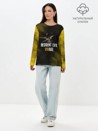 Лонгслив женский. Хлопок / RESIDENT EVIL VILLAGE | LADY DIMITRESCU