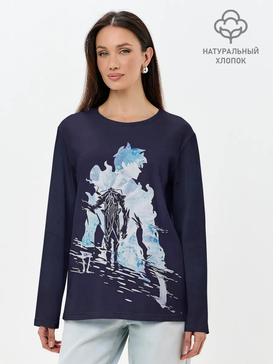 Лонгслив женский. Хлопок / Сон Джин-Ву