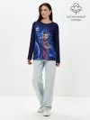 Лонгслив женский. Хлопок / Lionel Messi | Barcelona | 10