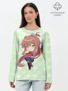 Лонгслив женский. Хлопок / Chibi Monika