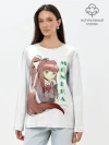 Лонгслив женский. Хлопок / Doki Doki MONIKA